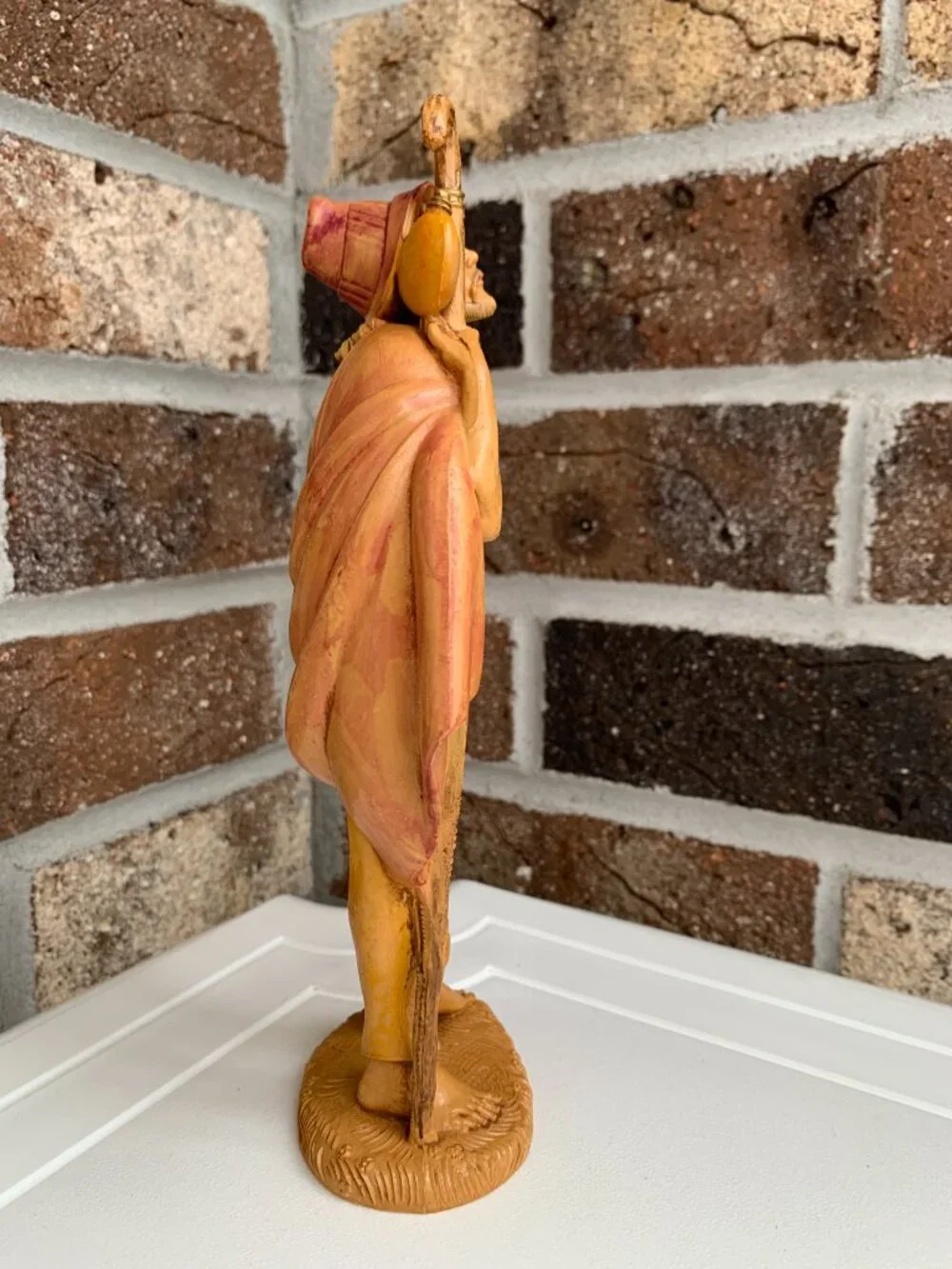 VTG Fontanini Depose Shepherd W/Staff No. 52855 Italy Hand Painted